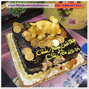 Bánh Sinh Nhật Con Trâu - LS12